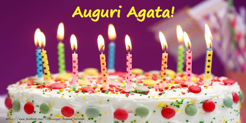 Auguri Agata! - Cartoline compleanno